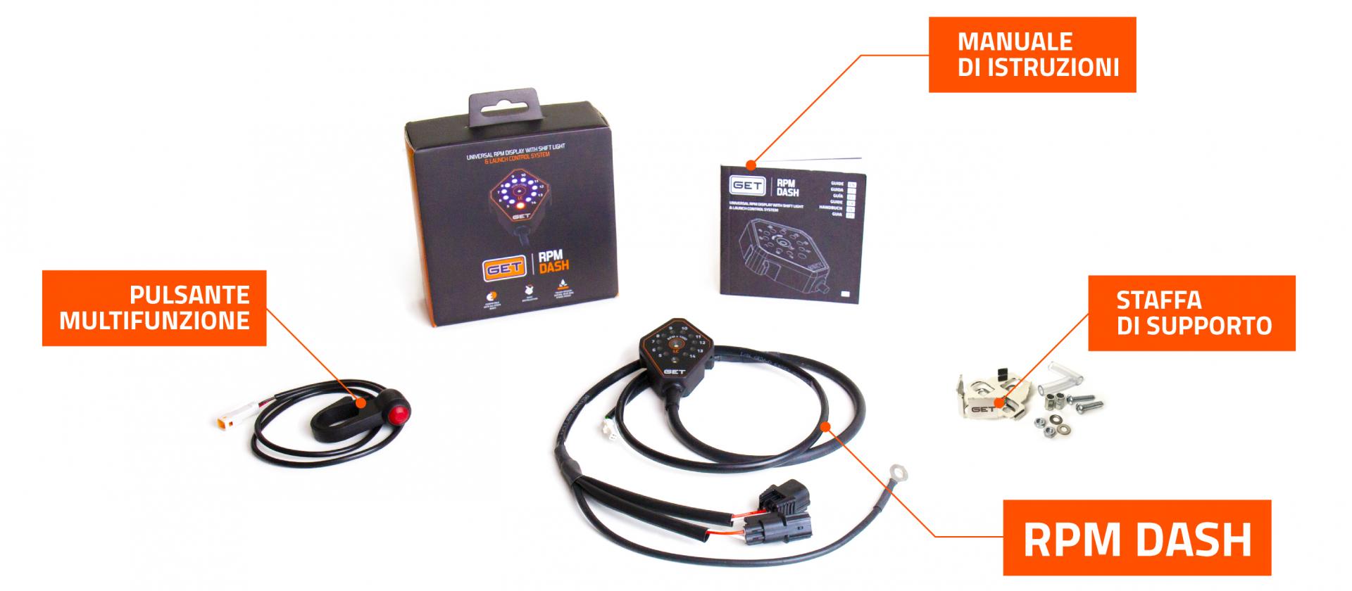 kit rpm dash