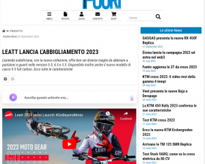 Motociclismo Fuoristrada